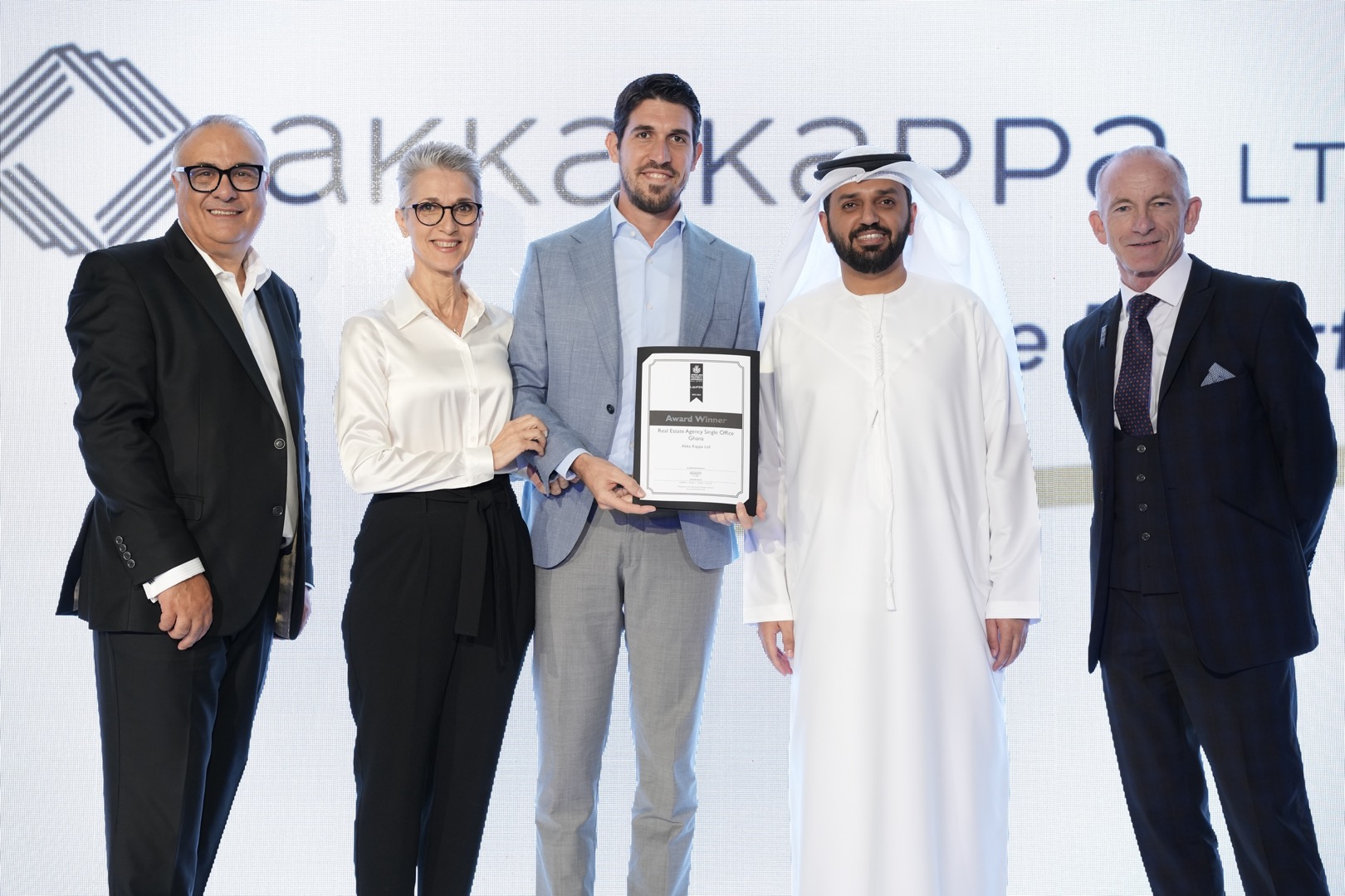 Akka Kappa wins big at the International Property Awards in Dubai