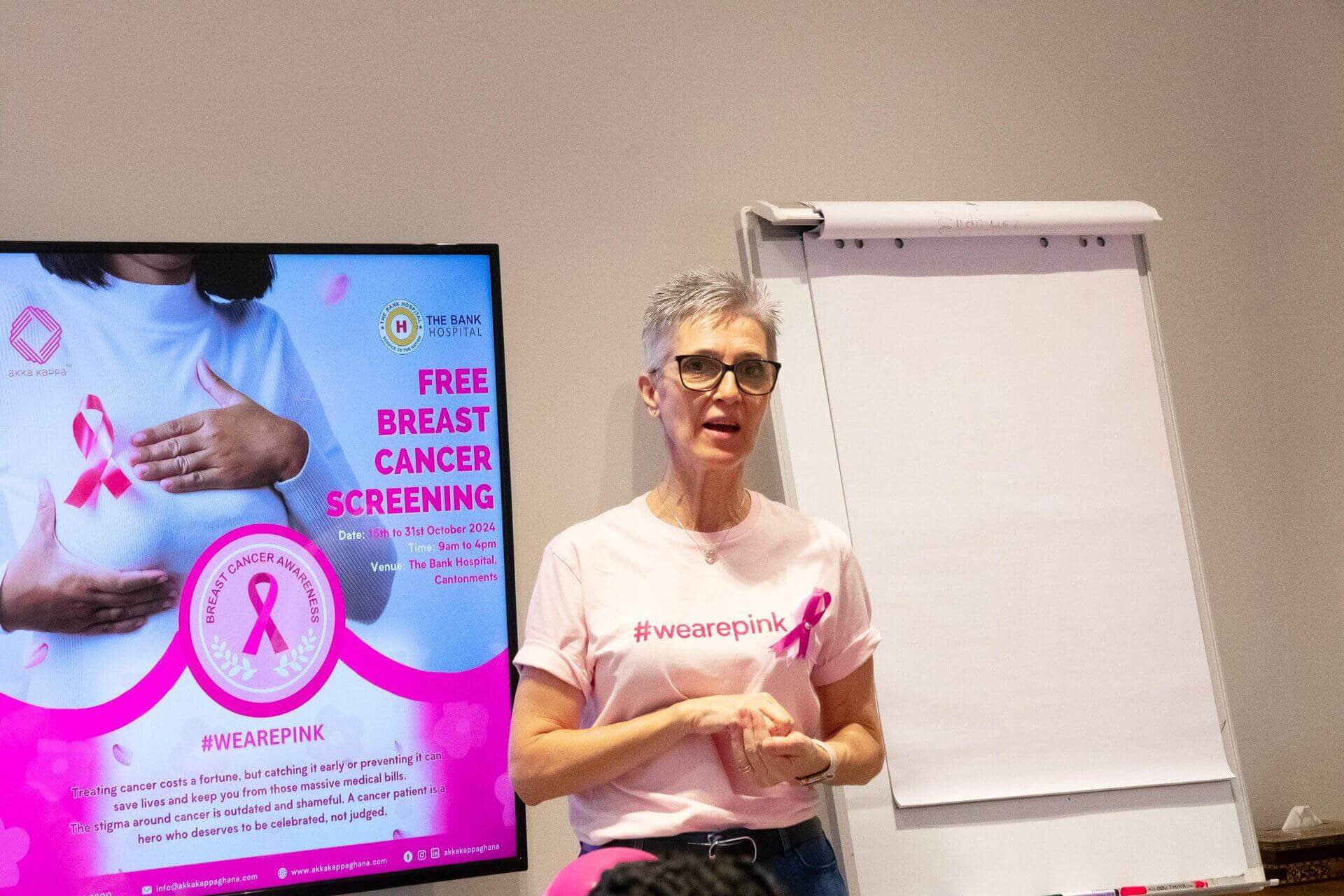 #WeArePink: Raising Awareness About Breast Cancer and Promoting Healthy Lifestyle Habits for Prevention